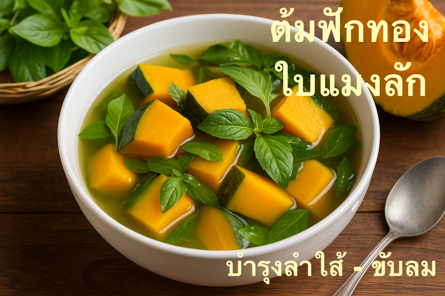 ต้มฟักทอง เมนูพื้นบ้าน